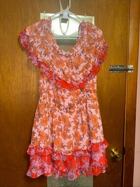 Jessica Simpson Floral Mini-Dress